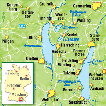 karten deutschland ferienregionen