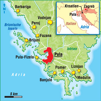 karten kroatien